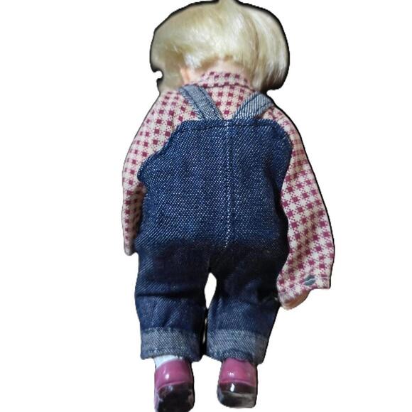 Porcelain Napping Girl Doll Holding Story Book - Picture 7 of 7